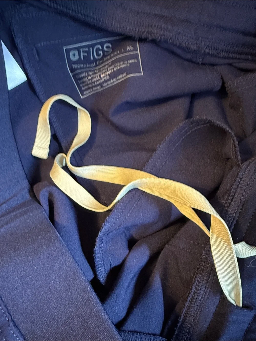 Figs Axim Cargo Scrub Pants in Navy M-386 Size XL